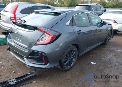2020 Honda Civic Ex from USA, damaged, VIN SHHFK7H67LU225560
